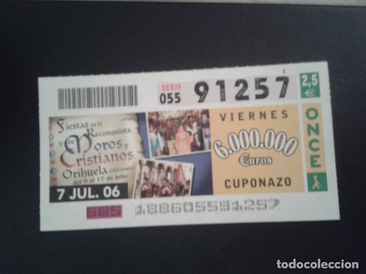 ONCE Coupons: CUPON DE LA ONCE. 07/07/2006