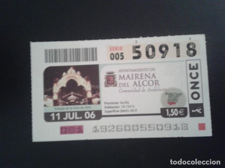 ONCE Coupons: CUPON DE LA ONCE. 11/07/2006