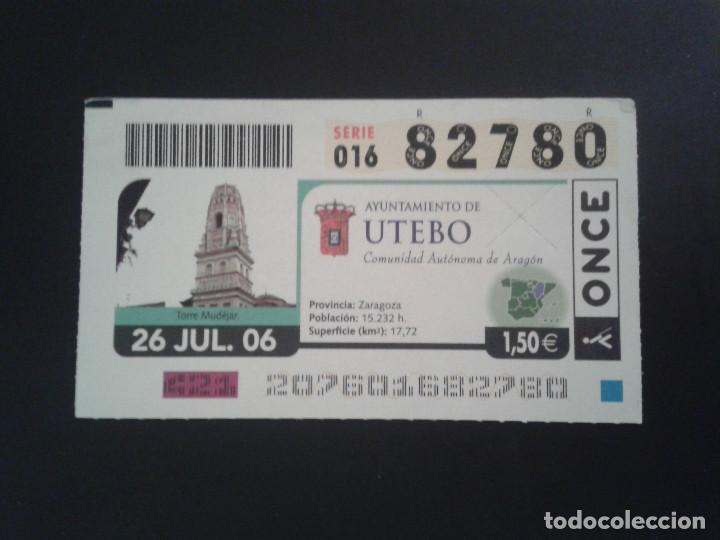 ONCE Coupons: CUPON DE LA ONCE. 26/07/2006