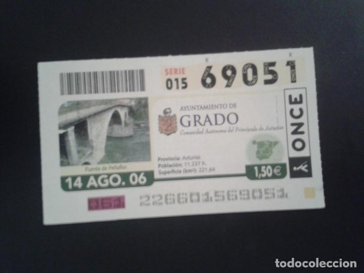 Coupon ONCE: CUPON DE LA ONCE. 14/08/2006