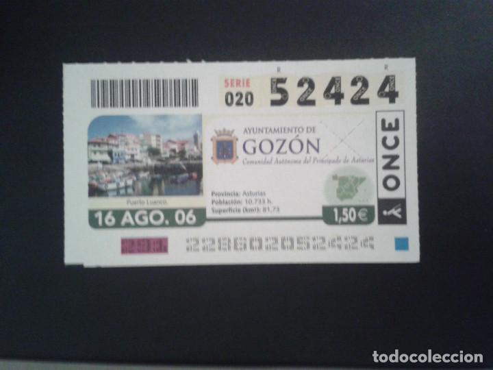 Coupon ONCE: CUPON DE LA ONCE. 16/08/2006