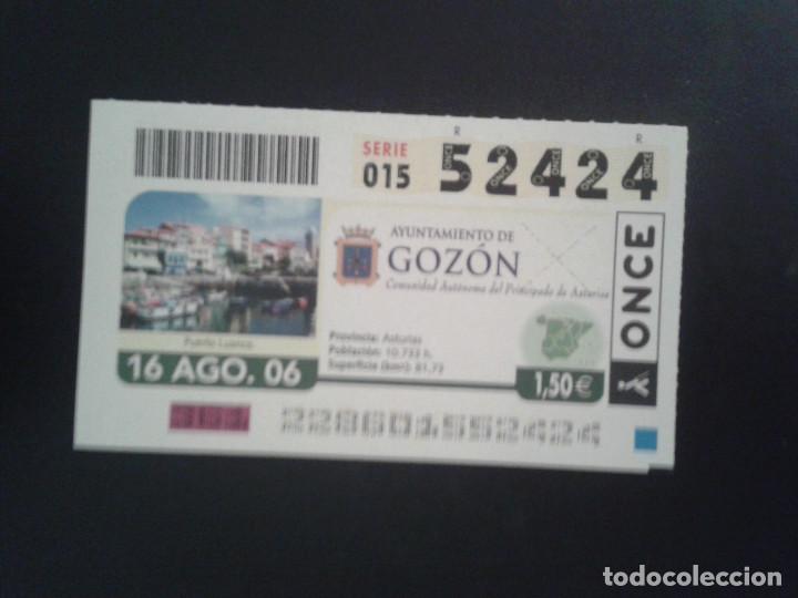 Coupon ONCE: CUPON DE LA ONCE. 16/08/2006