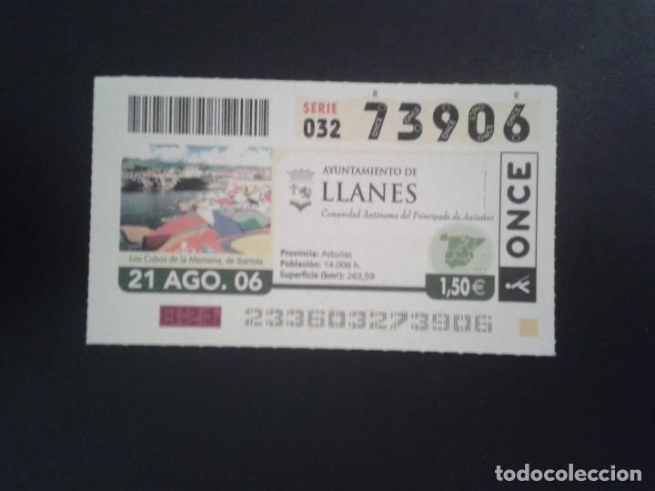 Coupon ONCE: CUPON DE LA ONCE. 21/08/2006