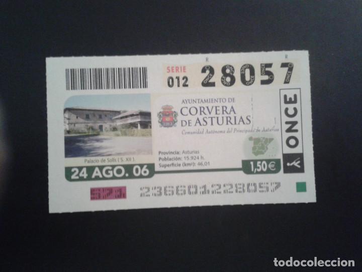 Coupon ONCE: CUPON DE LA ONCE. 24/08/2006