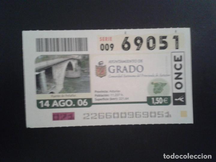 Coupon ONCE: CUPON DE LA ONCE. 14/08/2006