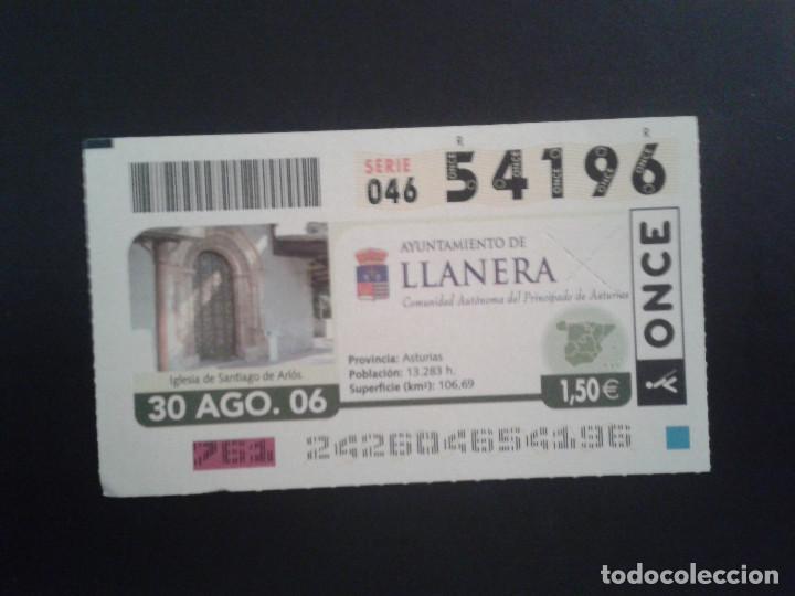 Coupon ONCE: CUPON DE LA ONCE. 30/08/2006