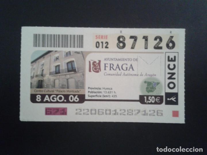 ONCE Coupons: CUPON DE LA ONCE. 08/10/2006