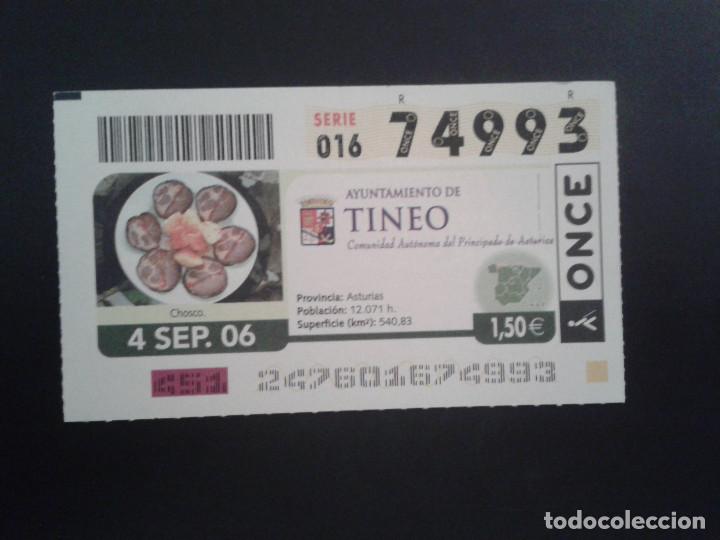 Coupon ONCE: CUPON DE LA ONCE. 04/09/2006