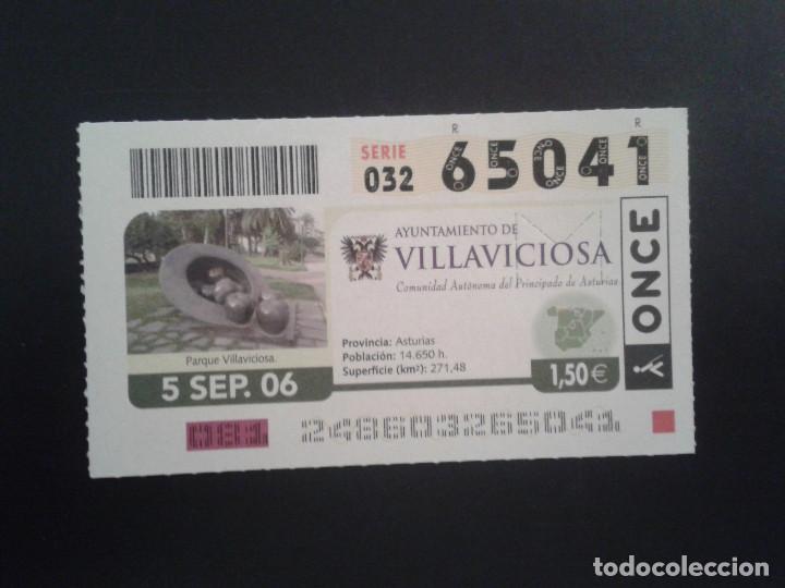 Billets ONCE: CUPON DE LA ONCE. 04/09/2006