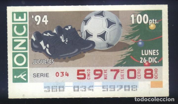 Cupones ONCE: A-8146- CUP&Oacute;N ONCE. 26 DICIEMBRE 1994. JUGUETES.