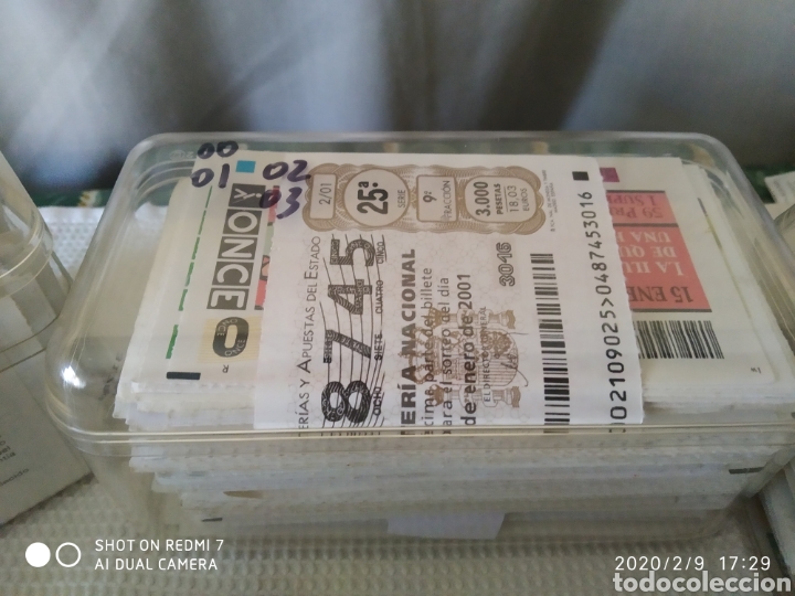 Cupones ONCE: Gran lote Cupones ONCE - Foto 3