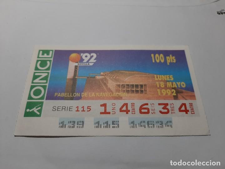 Cupones ONCE: Cup&oacute;n Once Expo 92 - Foto 1