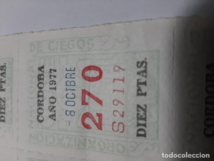 Cupones ONCE: Cup&oacute;n ONCE 1977. - Foto 1
