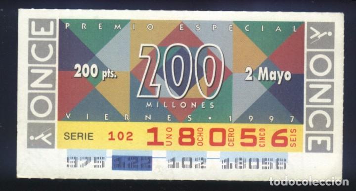 ONCE Coupons: A-8893- CUP&Oacute;N ONCE. VIERNES 2 MAYO 1997.