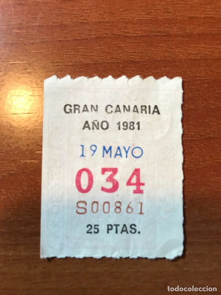Cupones ONCE: Loteria Cupon once Gran Canaria - Foto 1