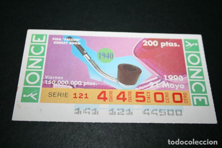 Bilhetes ONCE: CUP&Oacute;N ONCE - 21-MAYO-1993 - PIPA FALCON KENLEY BUGG