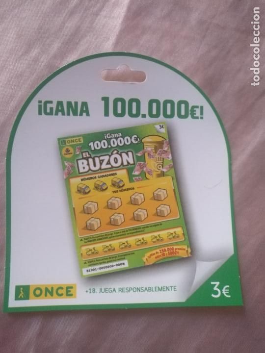 ONCE Coupons: publicidad carton troquelado once extras - RASCA EL BUZON