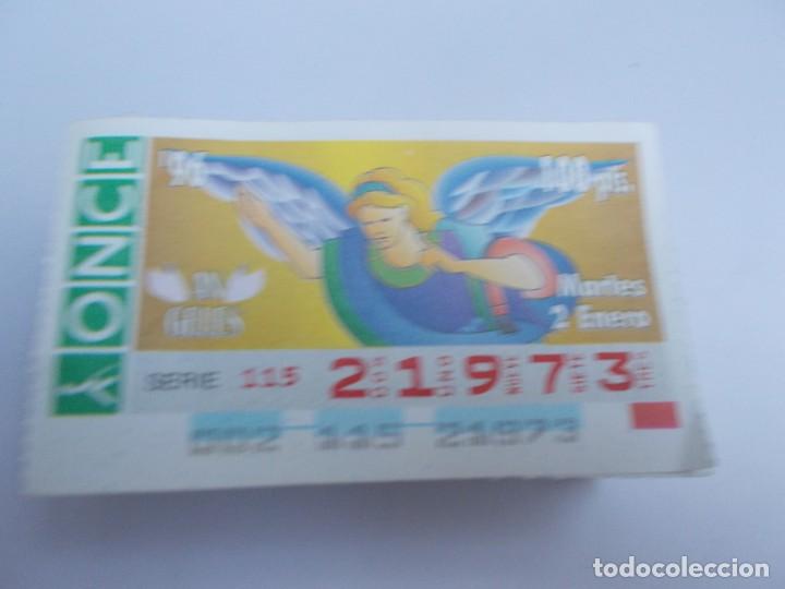 Cupones ONCE: 258 CUPONES DE LA ONCE A&ntilde;o 1996 A&ntilde;o completo - Foto 1