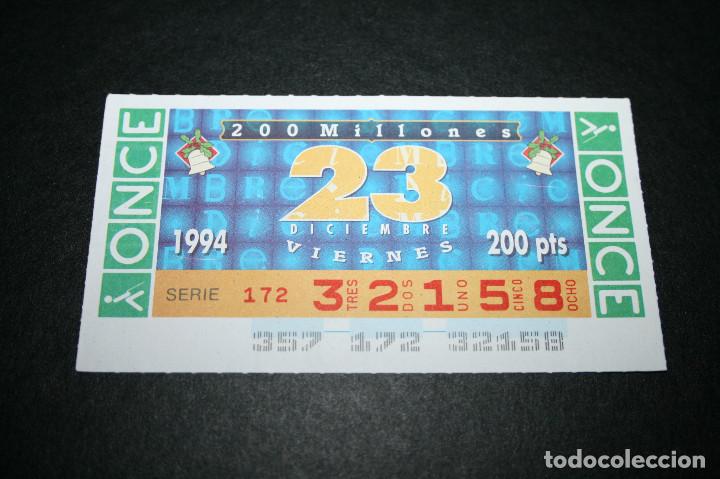 ONCE Coupons: CUP&Oacute;N ONCE - 23-DICIEMBRE-1994 - 200 MILLONES