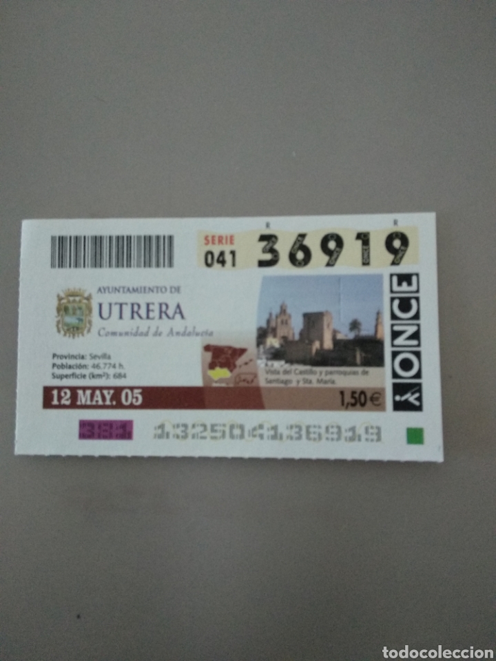 ONCE Coupons: CUP&Oacute;N ONCE - UTRERA -