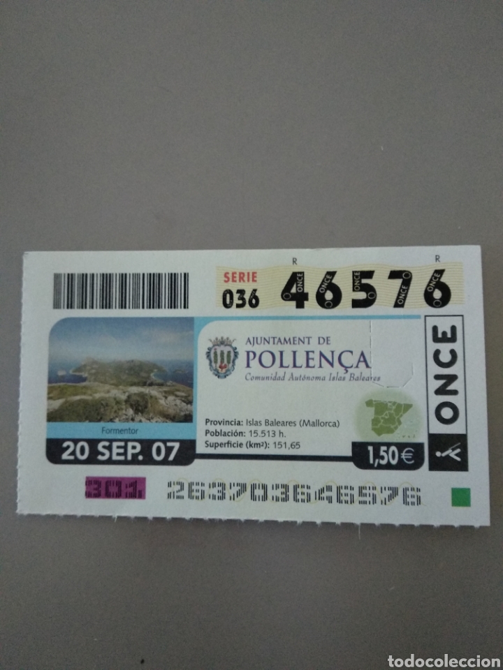 ONCE Coupons: CUP&Oacute;N ONCE - POLLENSA -