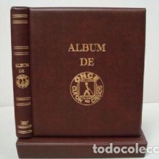 Cupones ONCE: ALBUM CUPONES ONCE 27X33 CM. 4 ANILLAS. COLOR CUERO VIEJO. STANDARD