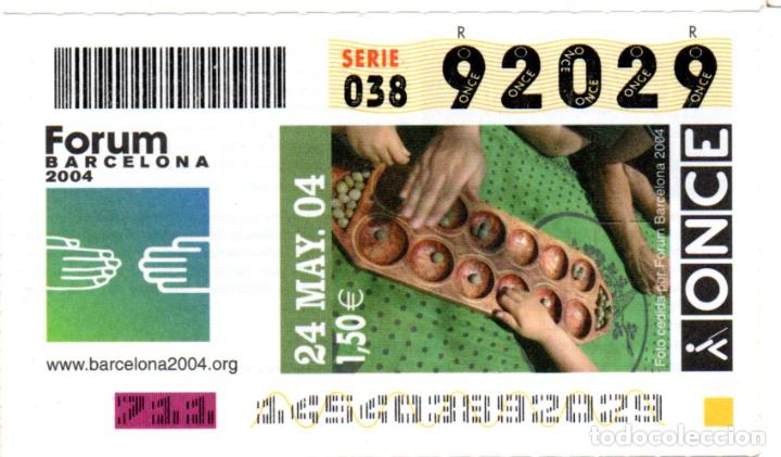Cupones ONCE: CUP&Oacute;N DE LA ONCE - A&Ntilde;O 2004 - 24 DE MAYO - CAPIC&Uacute;A - - Foto 1