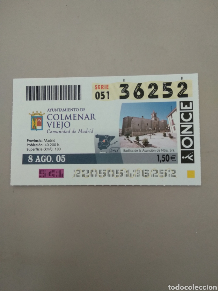 ONCE Coupons: CUP&Oacute;N ONCE - COLMENAR VIEJO -