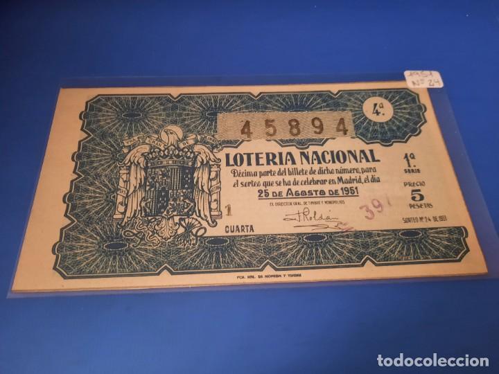 Loteria 1951 sorteo 24