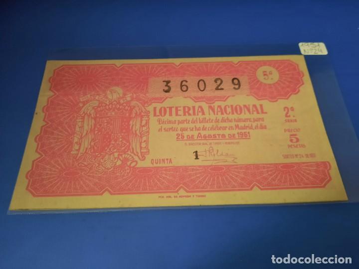 Loteria 1951 sorteo 24