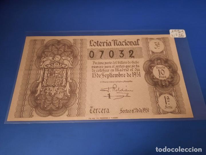 Loteria 1951 sorteo 26