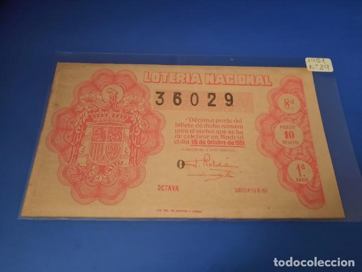 Loteria 1951 sorteo 29