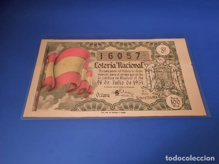 Cupones ONCE: Loteria 1951 sorteo 21 - Foto 2
