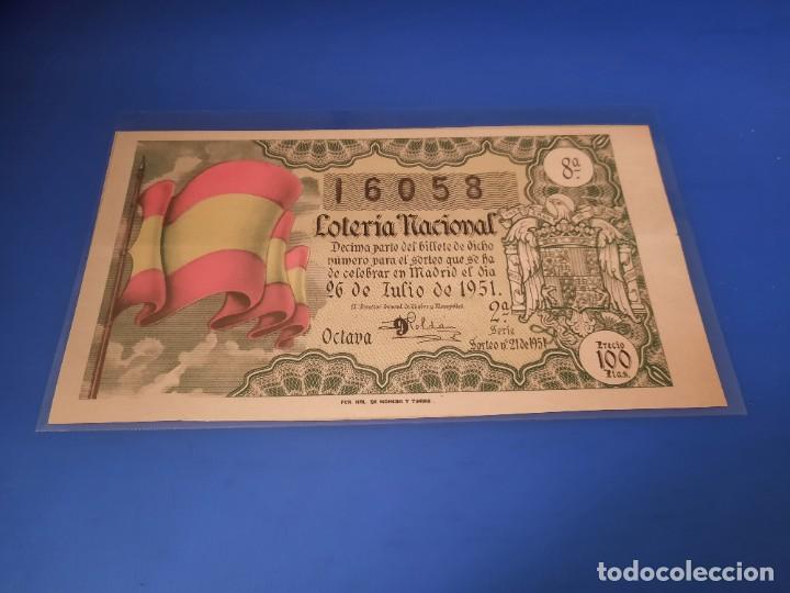 Cupones ONCE: Loteria 1951 sorteo 21 - Foto 4