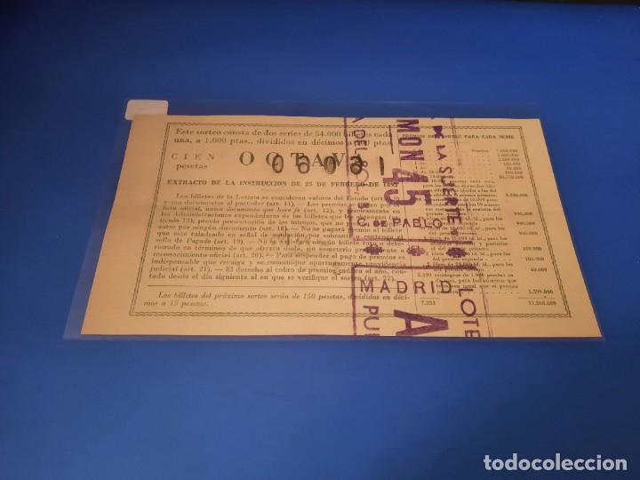 Cupones ONCE: Loteria 1951 sorteo 21 - Foto 9