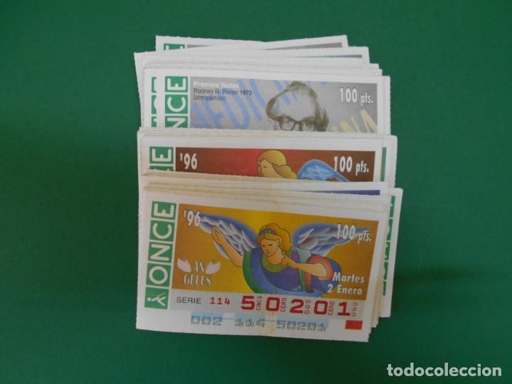 Cupones ONCE: 100 CUPONES ONCE-A&Ntilde;O 1996 - Foto 1