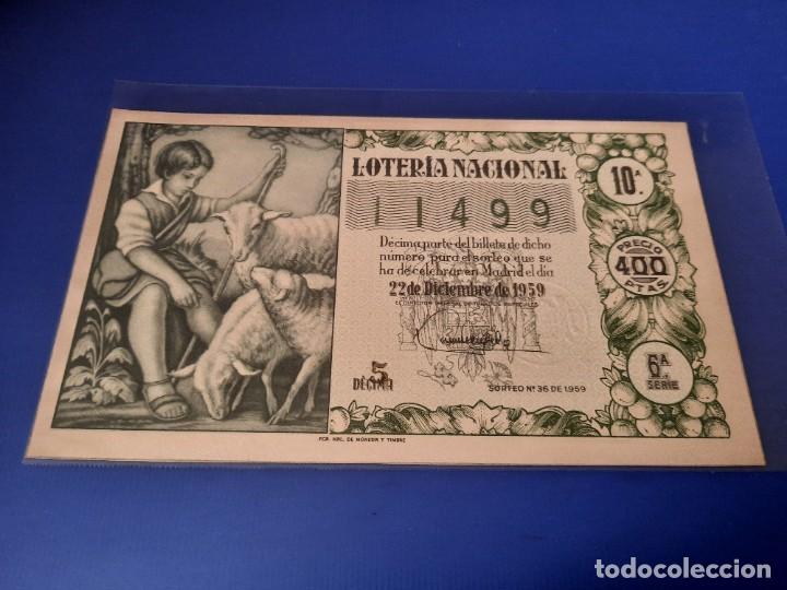 Loteria 1959 sorteo 36