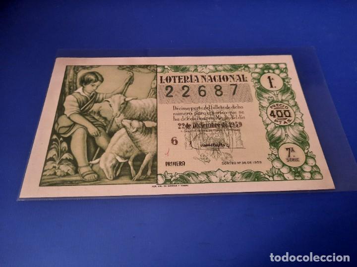 Loteria 1959 sorteo 36