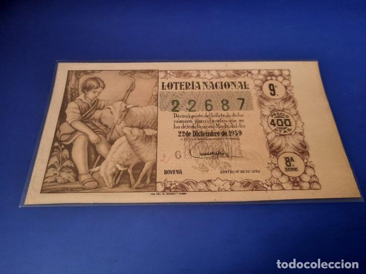 Loteria 1959 sorteo 36
