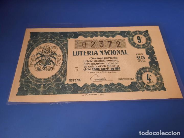 Loteria 1959 sorteo 11