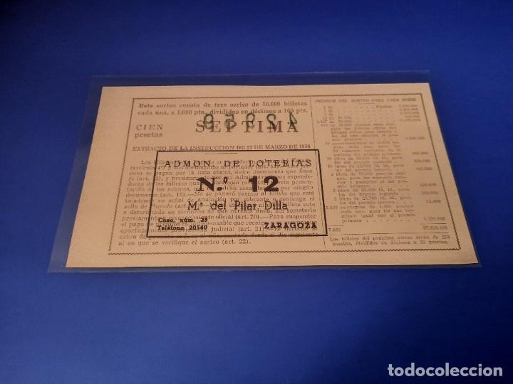 Cupones ONCE: Loteria 1959 sorteo 13 - Foto 5