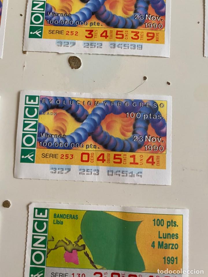 Coupon ONCE: C- 2002 CUPON LA ONCE EVOLUCION Y PROGRESO SERIE 253 N&ordm; 04514 23 NOV 1990