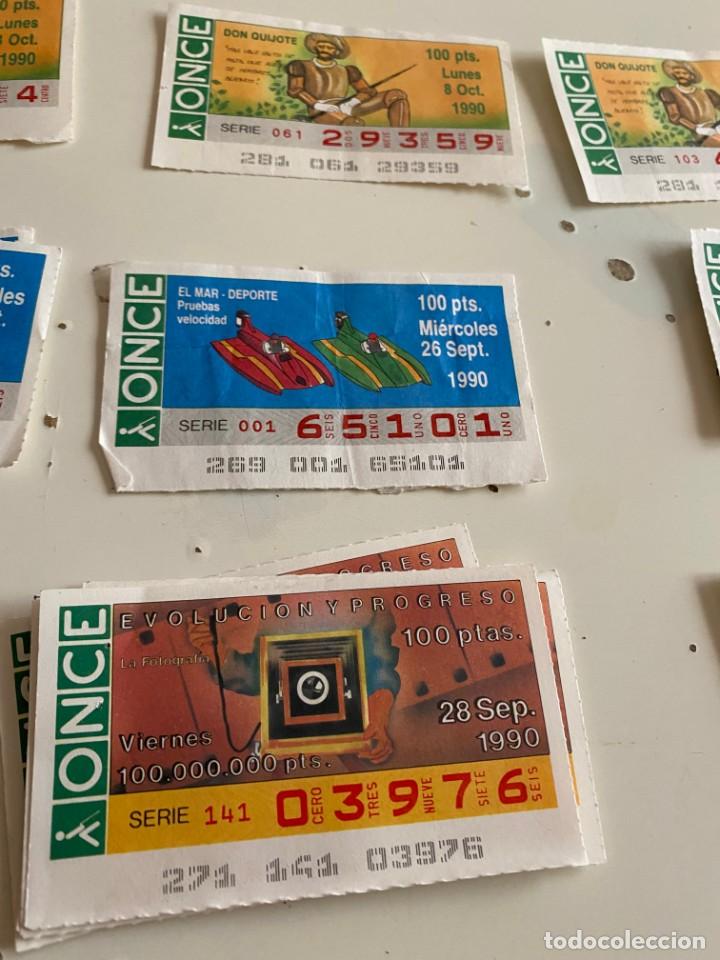 Coupon ONCE: C- 2002 CUPON LA ONCE EVOLUCION Y PROGRESO SERIE 146 N&ordm; 03976 28 SEP 1990