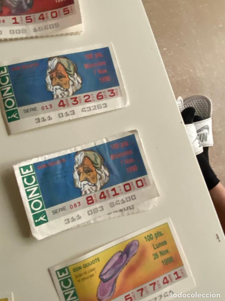 ONCE Coupons: C- 2002 CUPON LA ONDE DON QUIJOTE SERIE 082 N&ordm; 84100 7 NOV 1990