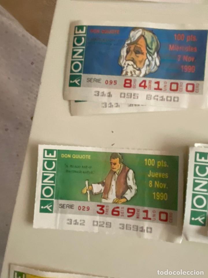 ONCE Coupons: C- 2002 CUPON LA ONDE DON QUIJOTE SERIE 029 N&ordm; 36910 7 NOV 1990