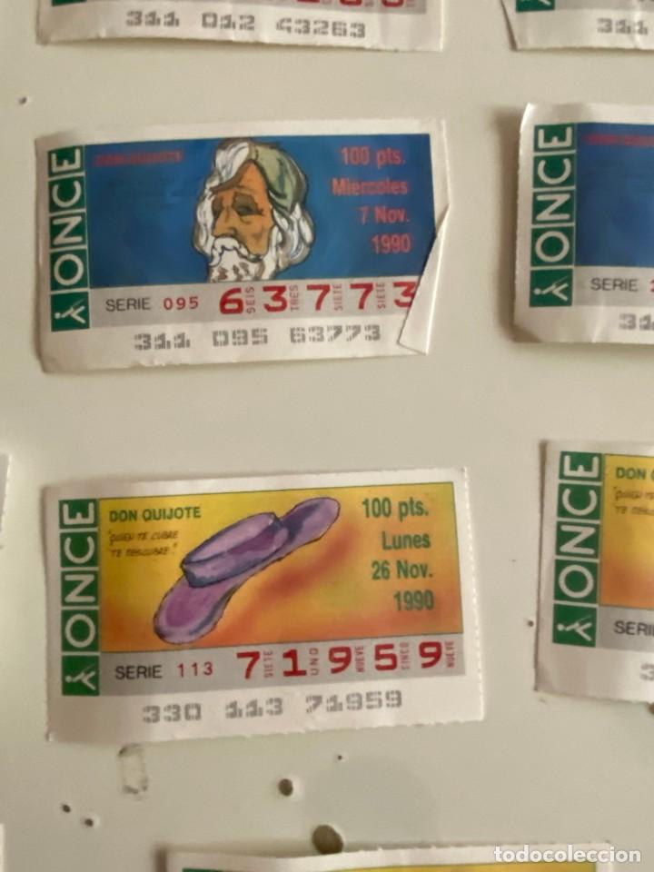 ONCE Coupons: C- 2002 CUPON LA ONDE DON QUIJOTE SERIE 113 N&ordm; 71959 8 NOV 1990