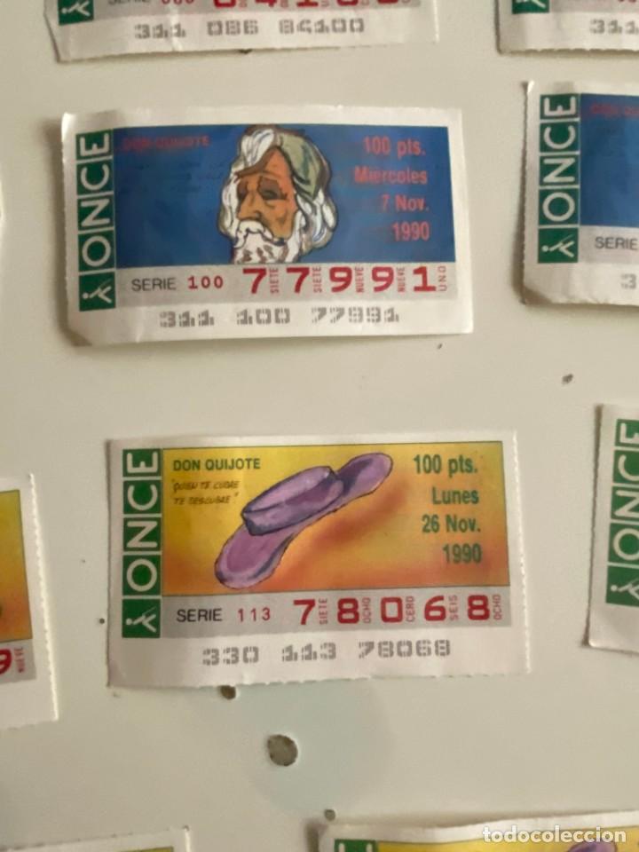 ONCE Coupons: C- 2002 CUPON LA ONDE DON QUIJOTE SERIE 113 N&ordm; 78068 26 NOV 1990