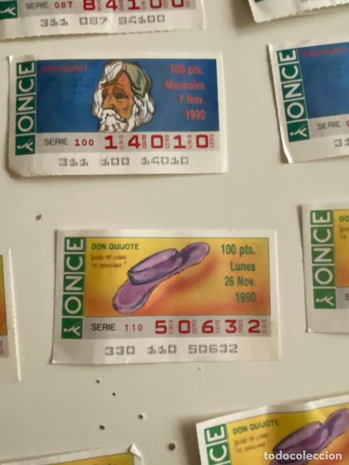 ONCE Coupons: C- 2002 CUPON LA ONDE DON QUIJOTE SERIE 110 N&ordm; 50632 26 NOV 1990