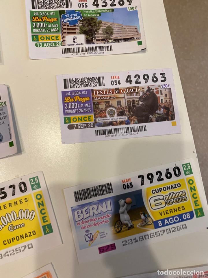 Bilhetes ONCE: C-2002 CUPON LA ONCE LA PAGA SERIE 034 N&ordm; 42963 7 SEP 20
