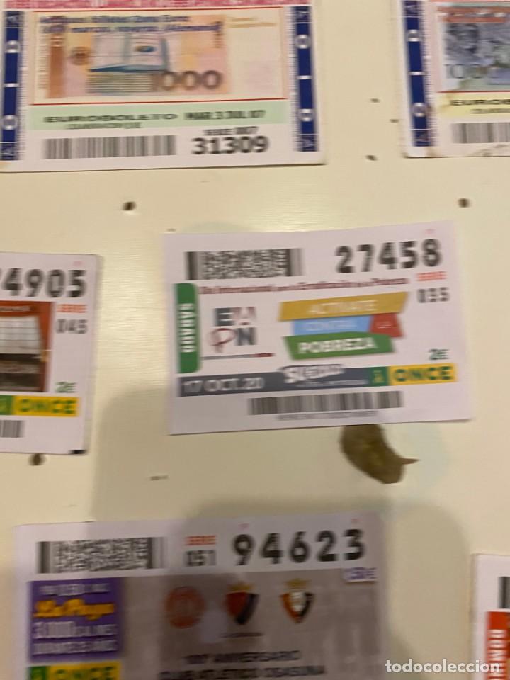 ONCE Coupons: C-2002 CUPON LA ONCE EL SUELDAZO SERIE 035 N&ordm; 27458 17 OCT 20